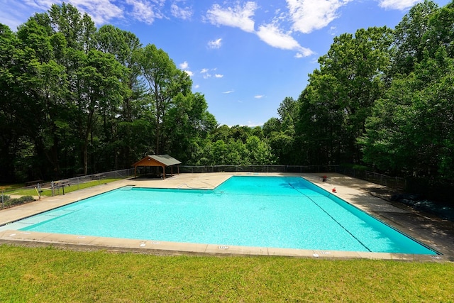view of community pool