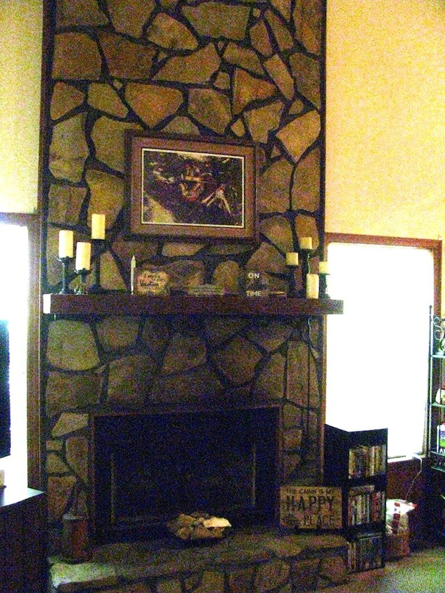2520 Rd 4748, Hiawassee, GA 30546 - detailed view of a fireplace