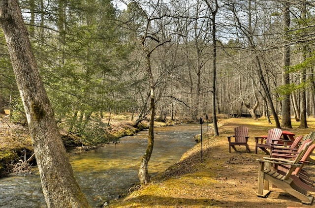 surrounding community featuring a view of trees