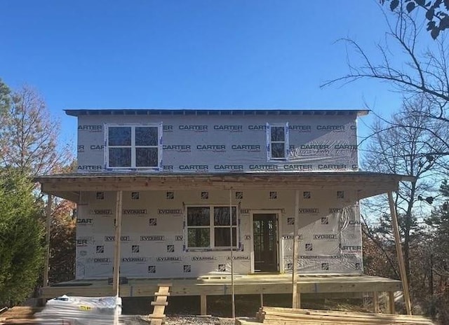 view of property under construction