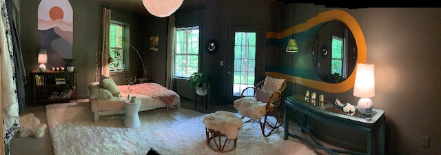 view of living area