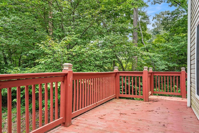 220 Oak Ridge Ln, Ellijay, GA 30536 - view of wooden deck
