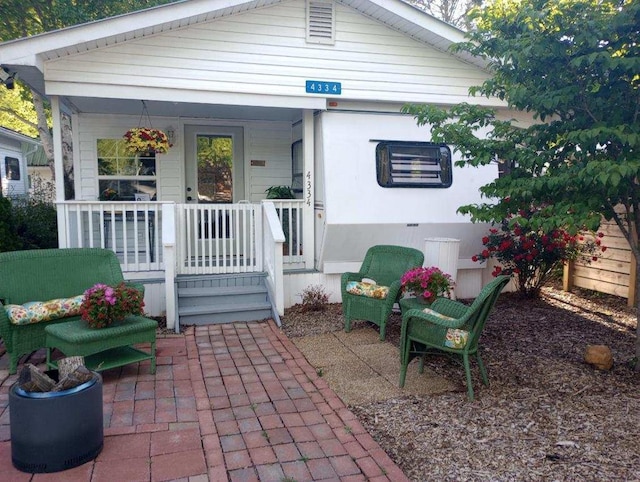 4334 River Bank Run, Hiawassee, GA 30546 - view of front of property featuring covered porch