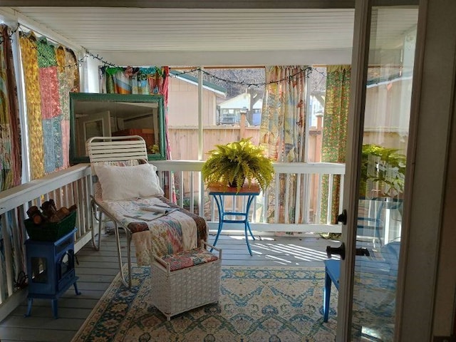 4334 River Bank Run, Hiawassee, GA 30546 - view of sunroom / solarium