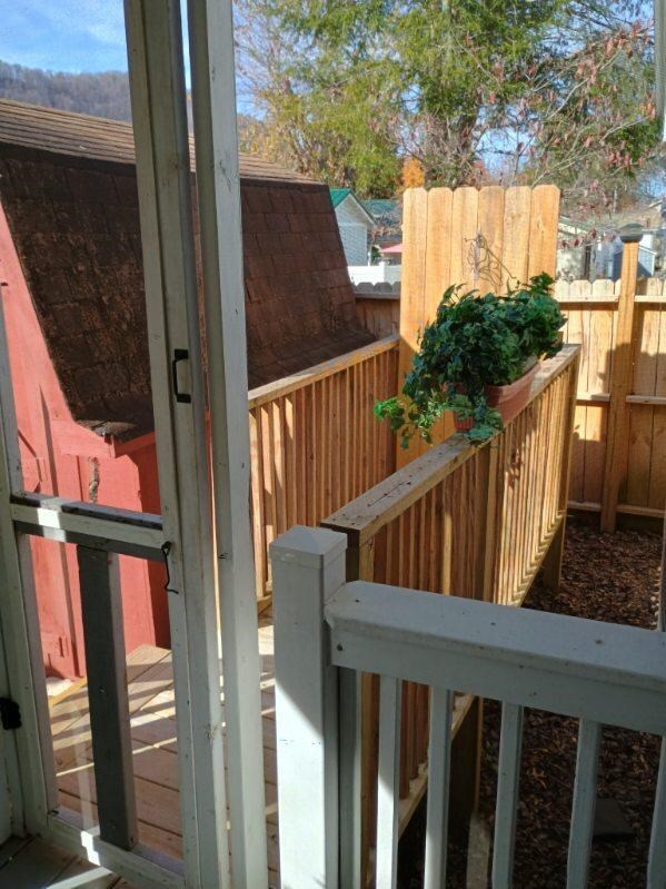4334 River Bank Run, Hiawassee, GA 30546 - view of wooden terrace