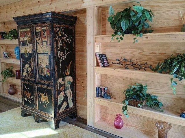 4334 River Bank Run, Hiawassee, GA 30546 - bar featuring wood finished floors and wood walls