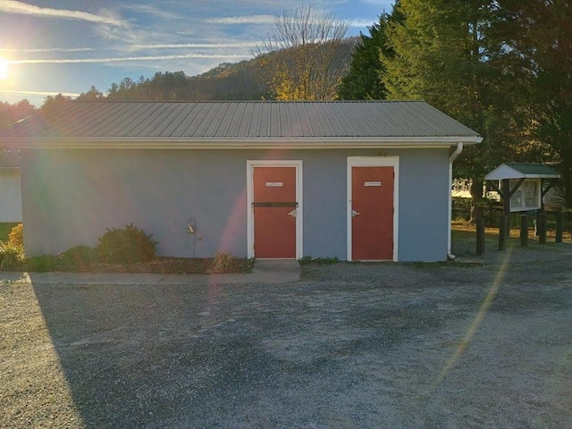 4334 River Bank Run, Hiawassee, GA 30546 - view of garage
