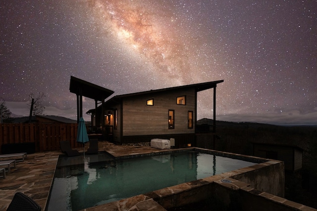 view of pool