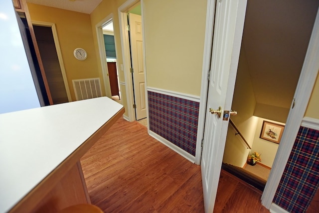 8300 Soapstone Creek Cir, Hiawassee, GA 30546 - corridor featuring light wood-type flooring