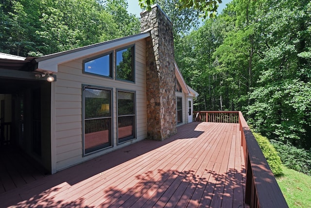 8300 Soapstone Creek Cir, Hiawassee, GA 30546 - view of deck