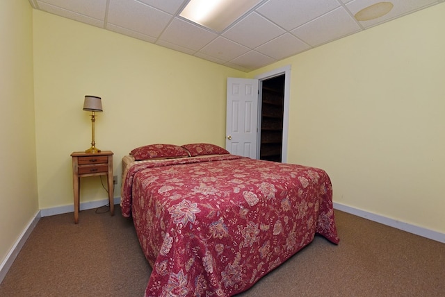 8300 Soapstone Creek Cir, Hiawassee, GA 30546 - bedroom featuring carpet and a paneled ceiling