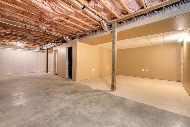35 Deer Run Rd, Blairsville, GA 30512 - view of unfinished basement