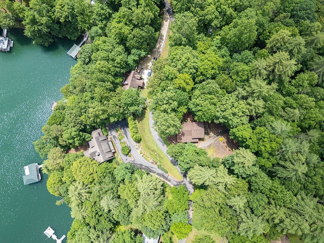 40 White Cloud Dr, Murphy, NC 28906 - aerial view of property and surrounding area featuring a large body of water