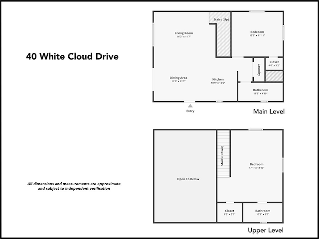 40 White Cloud Dr, Murphy, NC 28906 - view of property floor plan