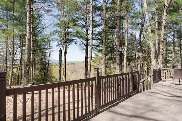 view of deck