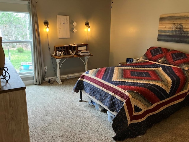24 Pauls Ct, Blairsville, GA 30512 - carpeted bedroom with baseboards