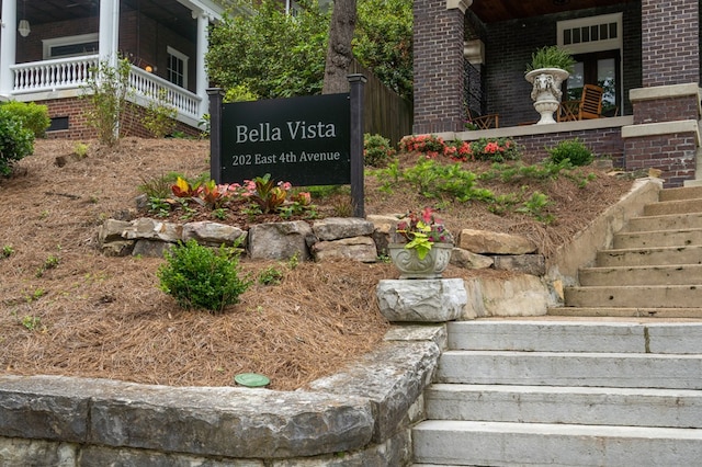 details with brick siding