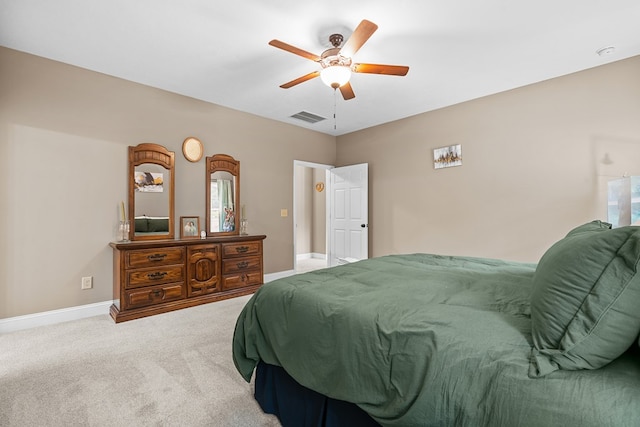2092 Pleasant Grove Rd, Blairsville, GA 30512 - carpeted bedroom with baseboards and a ceiling fan