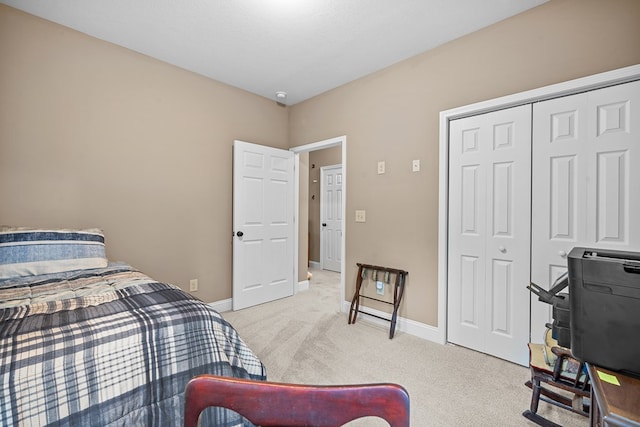 2092 Pleasant Grove Rd, Blairsville, GA 30512 - carpeted bedroom featuring baseboards and a closet
