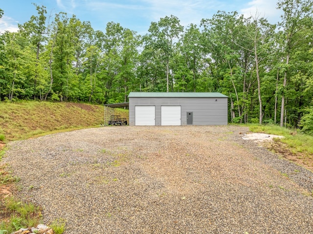 2092 Pleasant Grove Rd, Blairsville, GA 30512 - garage featuring a detached garage