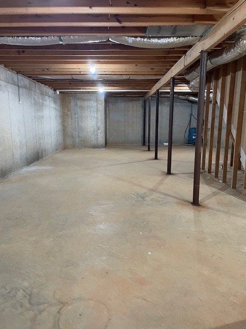 629 Camp Branch Rd, Ellijay, GA 30540 - view of unfinished below grade area