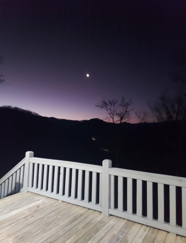 64 Adkins Hollifield Rd, Robbinsville, NC 28771 - view of wooden terrace