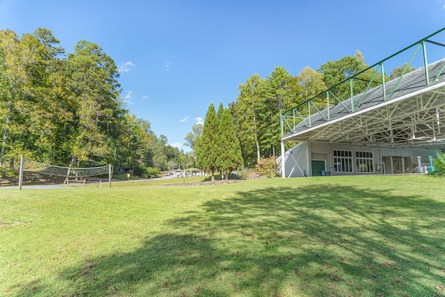249 Whispering Pine Trl, Murphy, NC 28906 - view of grassy yard featuring volleyball court