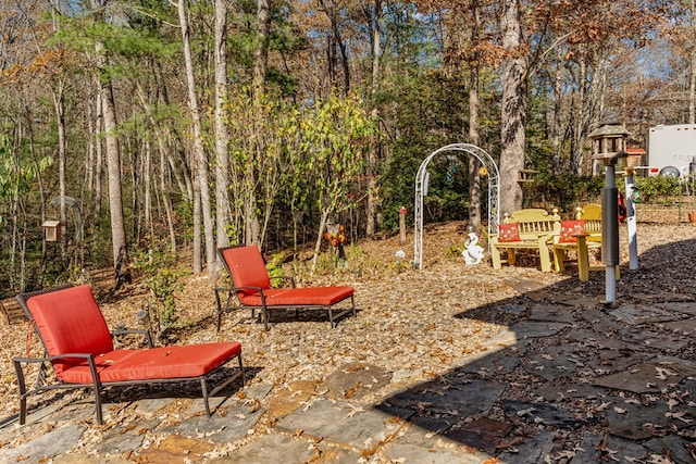 exterior space featuring a patio