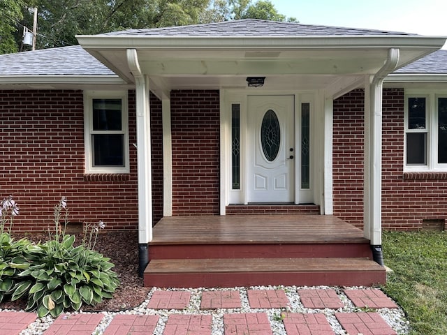 view of property entrance