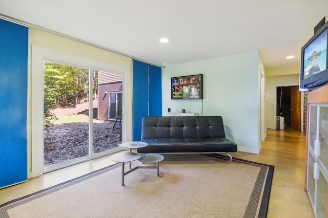 view of living room