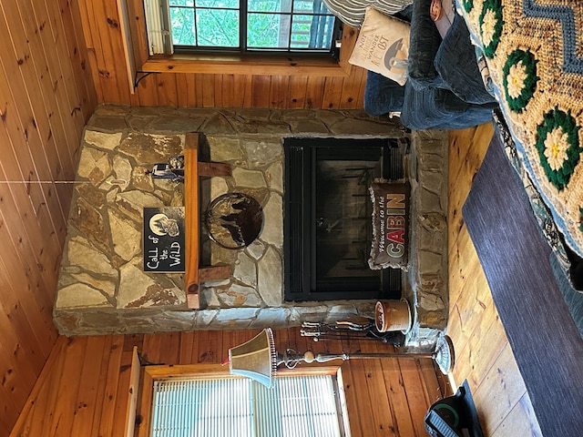 29 River Ranch Rd, Ellijay, GA 30540 - detailed view of wood walls