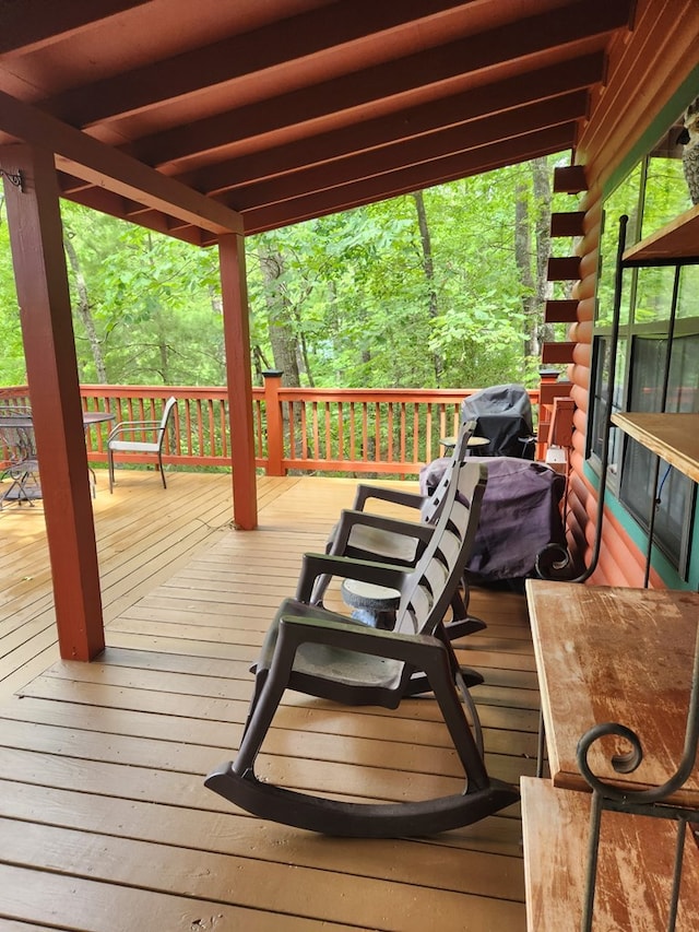 29 River Ranch Rd, Ellijay, GA 30540 - view of deck