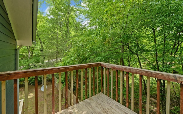 469 Hidden Valley Dr, Morganton, GA 30560 - view of wooden deck