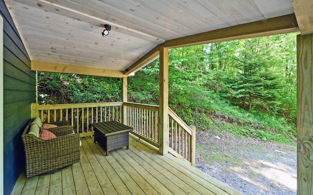469 Hidden Valley Dr, Morganton, GA 30560 - view of wooden deck