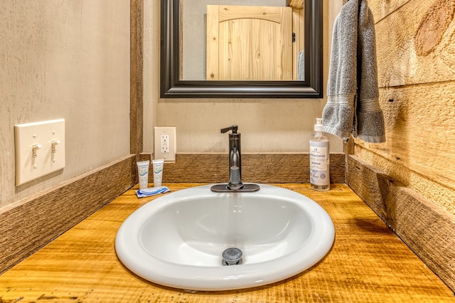 interior details with a sink