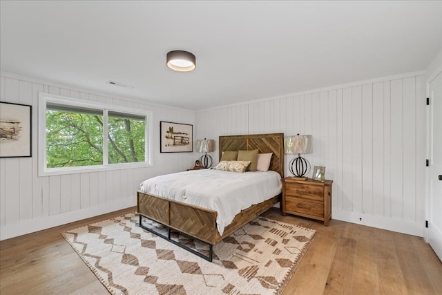 1220 Walnut Rdg, Ellijay, GA 30536 - bedroom with hardwood / wood-style flooring and baseboards