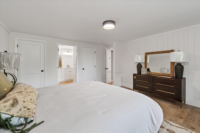 1220 Walnut Rdg, Ellijay, GA 30536 - bedroom featuring wood finished floors and ensuite bath