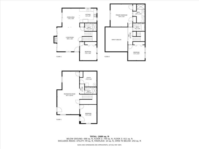 1220 Walnut Rdg, Ellijay, GA 30536 - property floor plan