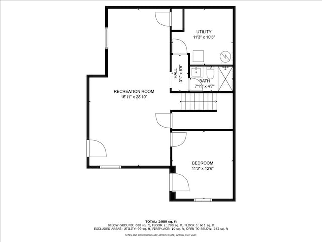 1220 Walnut Rdg, Ellijay, GA 30536 - home floor plan