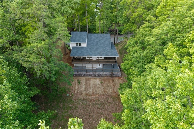 1220 Walnut Rdg, Ellijay, GA 30536 - view from above of property