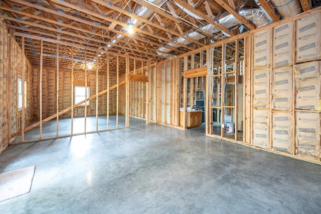 miscellaneous room featuring concrete floors