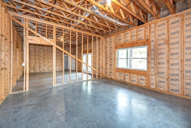 misc room featuring concrete flooring