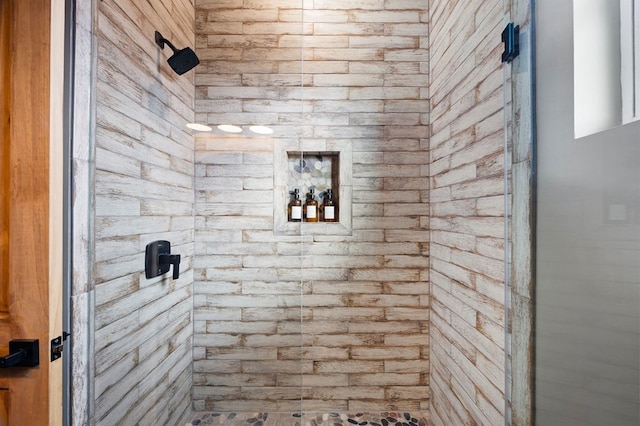 1250 Lost Forest Rd, Ellijay, GA 30536 - bathroom featuring a shower stall