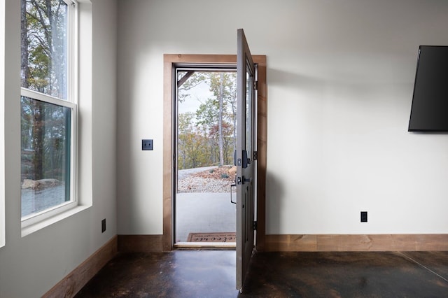 1250 Lost Forest Rd, Ellijay, GA 30536 - doorway featuring finished concrete flooring