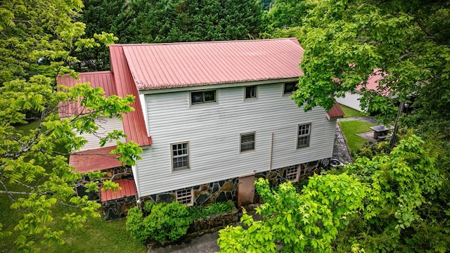 16 Hollow Springs Rd, Blue Ridge, GA 30513 - view of property exterior featuring metal roof