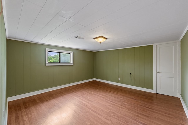 16 Hollow Springs Rd, Blue Ridge, GA 30513 - spare room featuring wood finished floors and baseboards