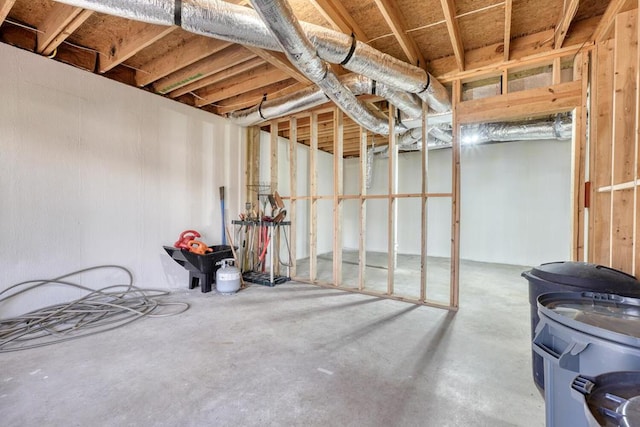 526 Garland Ridge Dr, Hayesville, NC 28904 - view of unfinished basement