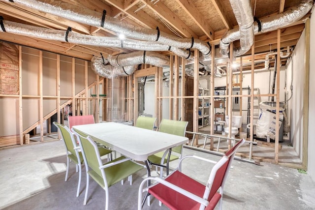 526 Garland Ridge Dr, Hayesville, NC 28904 - view of unfinished below grade area
