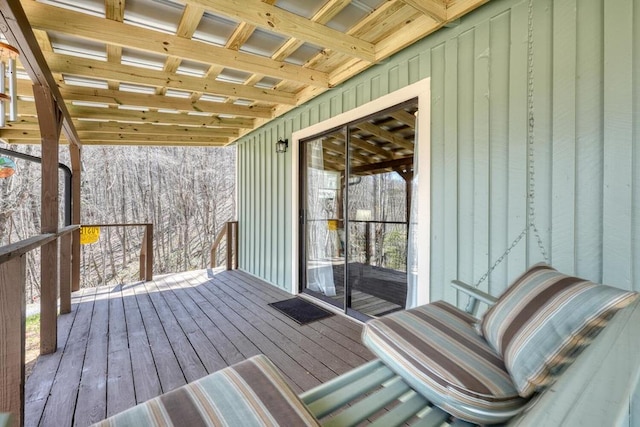 526 Garland Ridge Dr, Hayesville, NC 28904 - view of wooden deck