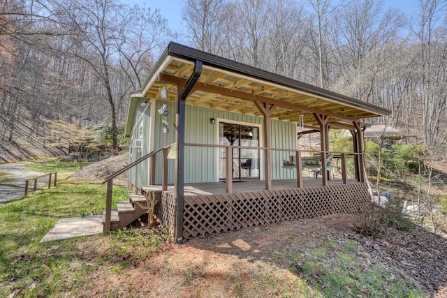526 Garland Ridge Dr, Hayesville, NC 28904 - view of outbuilding